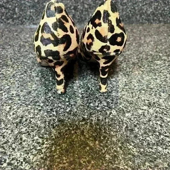 Animal print calf hair pump by INC - Picture 3 of 7
